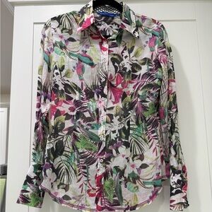 Georg‎ Roth Los Angeles Floral Multicolor Women's Blouse